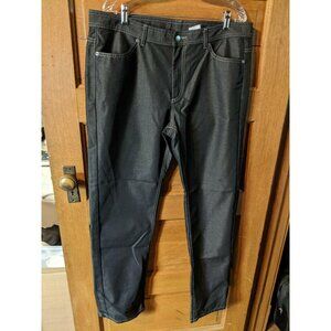 McDonalds Brand MC211 Mens 36R 38x33" (31") Work Pants Jeans Black